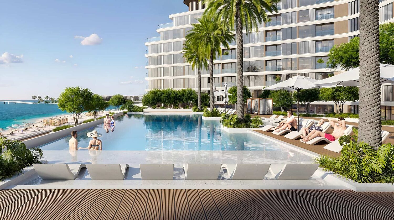 Infinity swimming pool