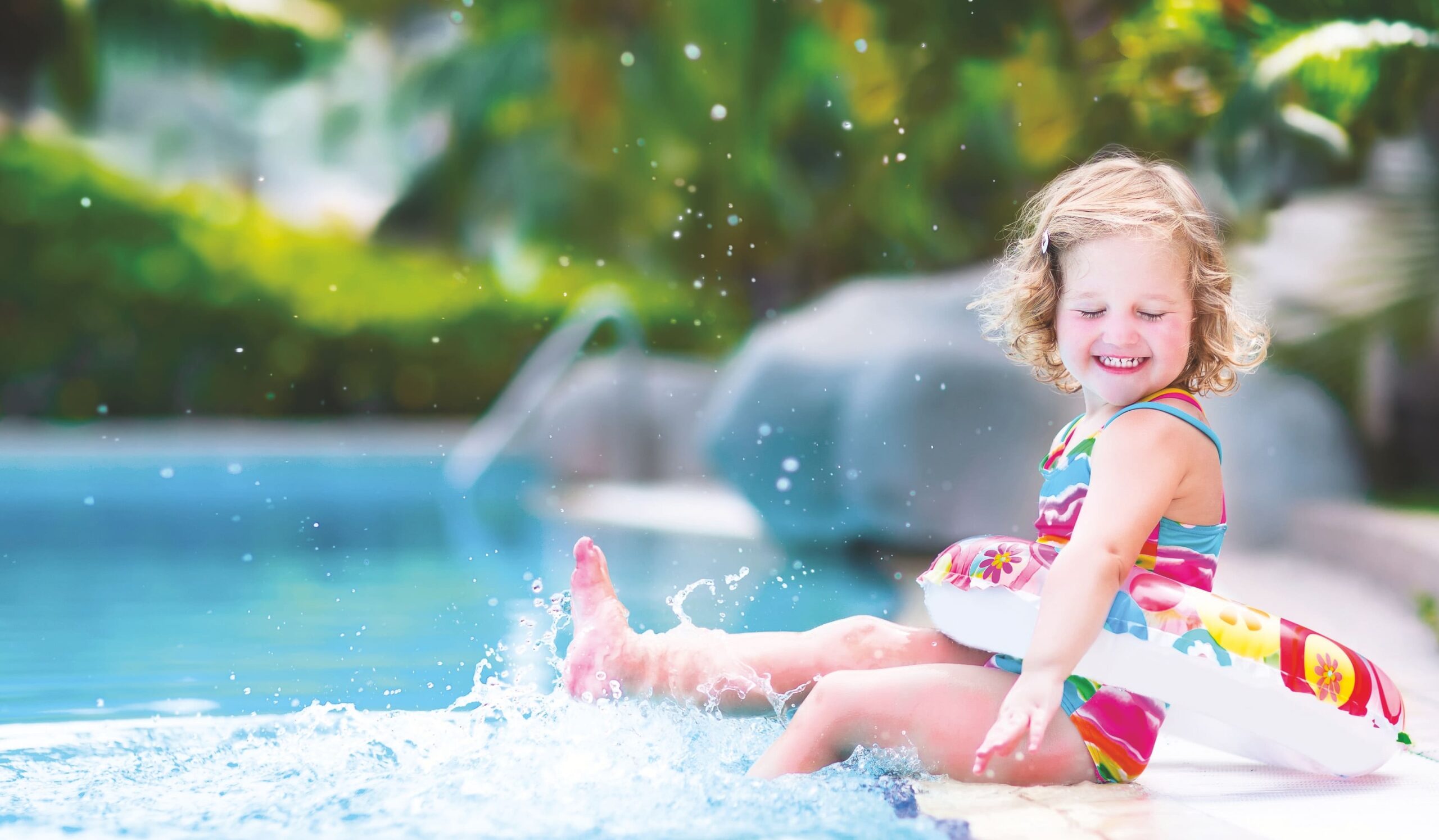 Waterentertainment gericht op kinderen